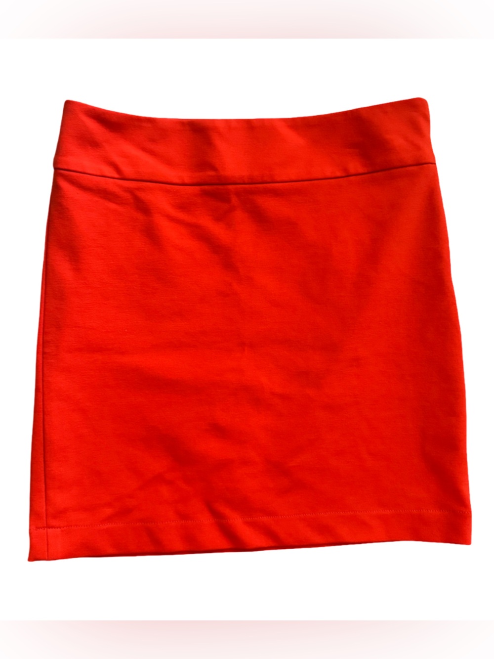 Banana Republic Orange Stretch Mini Skirt